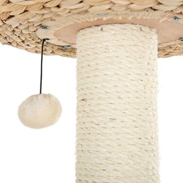 Дерево для котів ZooPlus Laguna з місцями для відпочинку з рогожу, довгі сизалеві стовпчики, висота 160 см