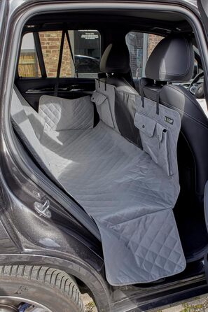 Захист для автосидіння для собак Loop Hundematte: водонепроникний, з кишенями, нековзний, для комфортних подорожей | LOOP-DMK5001