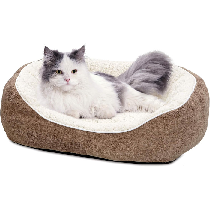 Лежак для собак Midwest Homes for Pets, коричнево-сірий, малий розмір