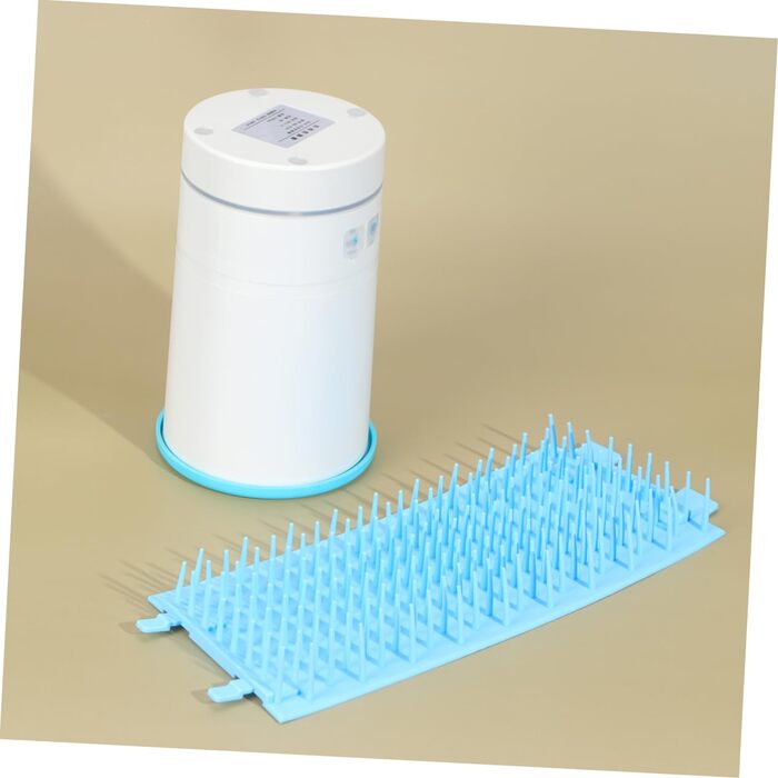 Автоматична машина для чищення домашніх тварин (собак) – біла/срібна