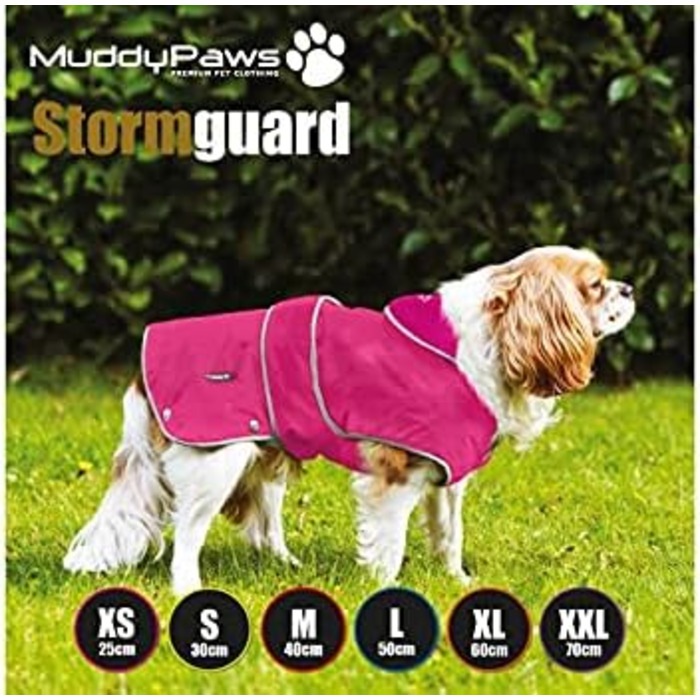 Дощовик для собак Ancol Storm Guard, рожевий, розмір XL
