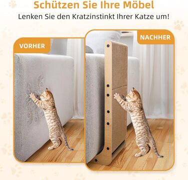 Кігтеточка для котів 68 см: велика, з картону, XXL, ліжко, ковдра та меблі для котів