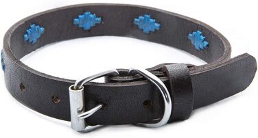 Нашийник для собак Gaucho Goods, м'яка шкіра, розмір M, Tahoe
