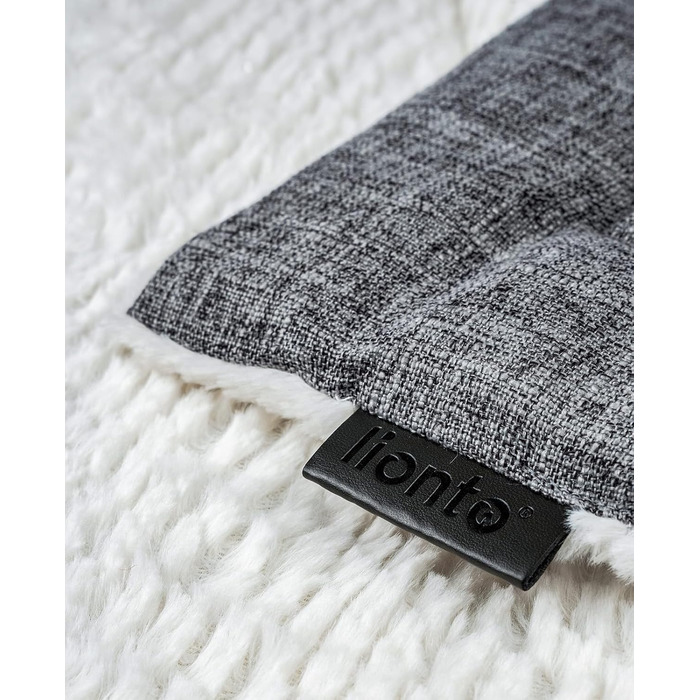 Килимок-підстилка Lionto для собак та котів, зігріваючий, 75x55 см, сірий