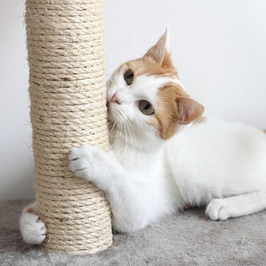 Дряпка для котів Penthouse Sleep & Play, 122 см, біла