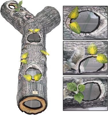 Туннель-іграшка для котів Yunso: інтерактивний, складаний, 150x65x25 см