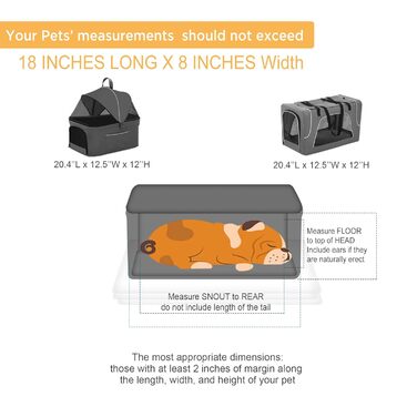 Дитяча коляска для собак 4-в-1, блакитна: для малих/середніх собак, з сумкою-переноскою, для 2 собак/кішок