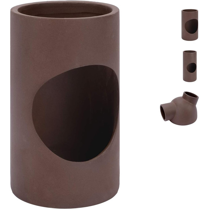 Тунель-притулок для хом'яків, мишей, щурів Niteangel Keramik (Великий)