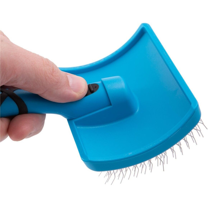 GROOM PROFESSIONAL Щітка для собак Feste Drahtbürste - Щітка для збільшення об'єму шерсті та розчісування, розплутування, 2-в-1