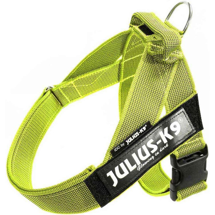 Шлейка Julius-K9 IDC® Color & Gray® (неоновий сірий, S / Mini)
