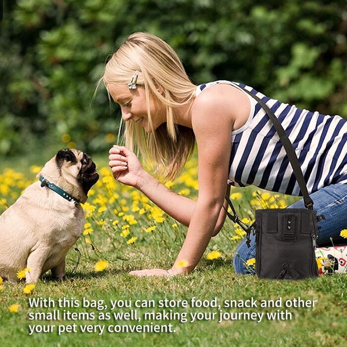 Сумка для корму для собак Tnfeeon, сумка для зберігання дрібних речей, переноска іграшок для тварин