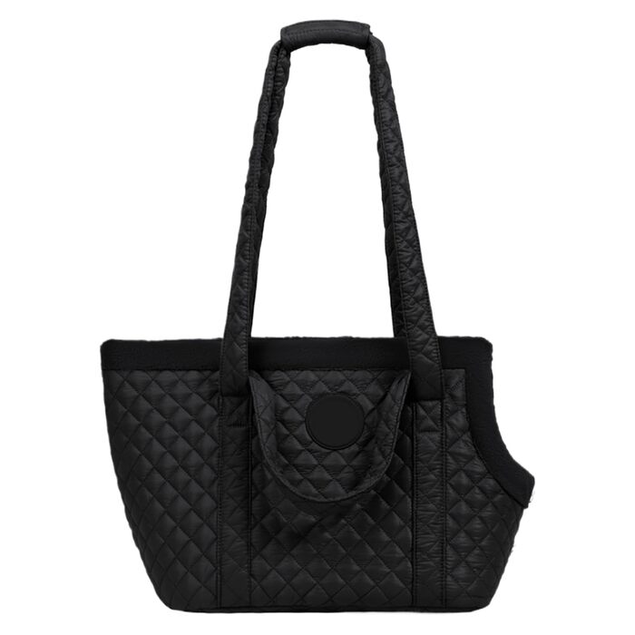 Сумка-переноска для домашніх тварин, регульована через плече, для прогулянок та подорожей | М'яке флісове підкладка з дихаючими сітковими вставками, кишеня для підтримки, для цуценят та кошенят