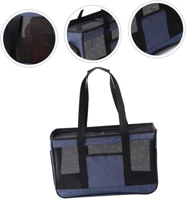 Транспортна сумка для кота/собаки Yardwe: дихаюча, з Oxford тканини, складана, з плечовим ремінцем