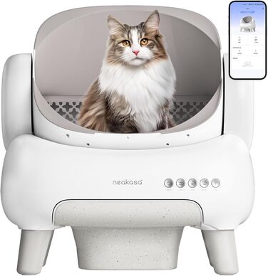 Neakasa M1 Lite автоматичний туалет для котів XXL з додатком, без запаху, гігієнічний, для кількох котів