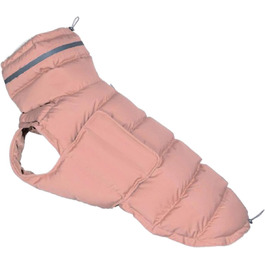 Зимовий теплий одяг для собак - водонепроникна куртка для собак, теплий одяг для тварин, товста зимова куртка (новий рожевий колір)