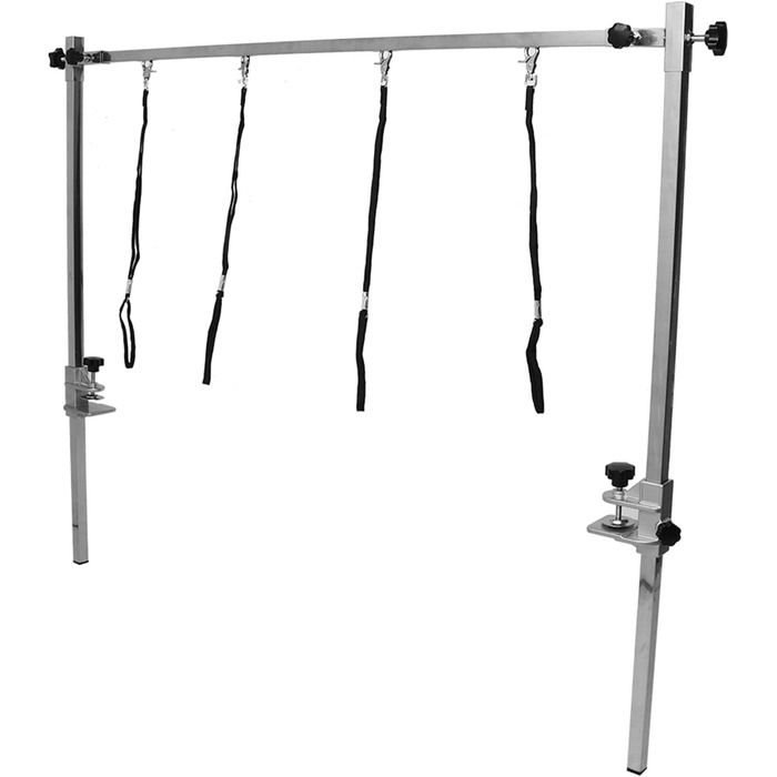 Набір для грумінгу собак Jonlaki: гамак, кріплення, стіл для грумінгу з петлею та підлокітник. Підходить для собак та котів середніх та малих порід.