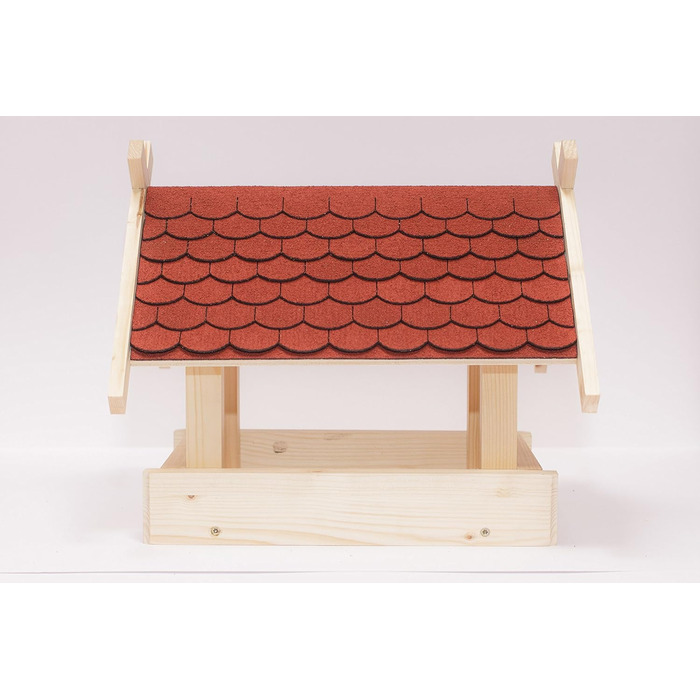 Набір для зборки годівниці для птахів (малий), червоний, 32×29,5×28 см