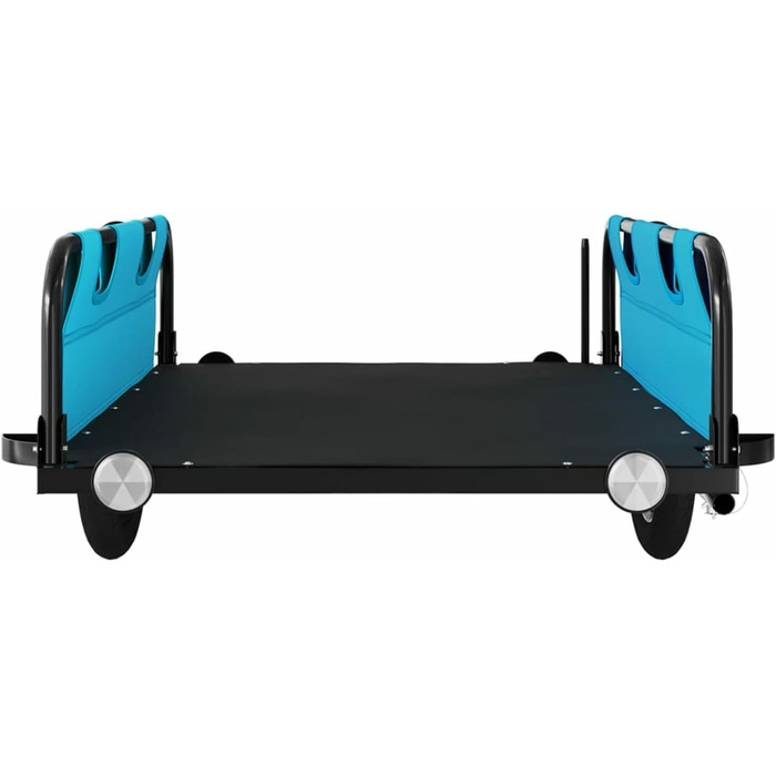 Причіп для велосипеда ARKEM, блакитний, з тканини Oxford та сталевим з'єднувачем