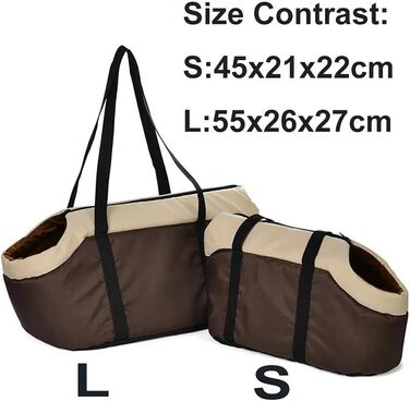 Автомобільний лежак для собак та котів Love Bag L - зручний та портативний переноска для тварин