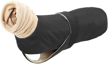 Водонепроникна тепла куртка для собак на осінь/зиму, чорна, 5XL