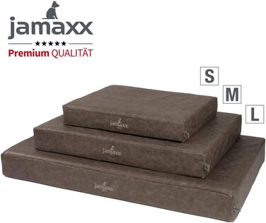 JAMAXX® Преміум лежанка для собак, ортопедична, з memory foam, 90x70 см, сіра