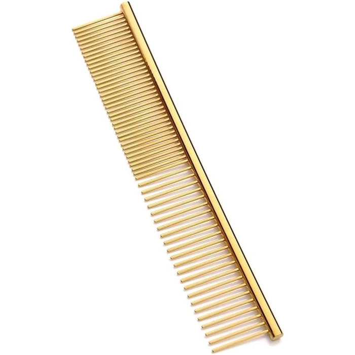 Професійна ножиця для собак, вигнута ножиця для стрижки шерсті, набір ножиць з нержавіючої сталі, спеціально для догляду за шерстю тварин (золота)