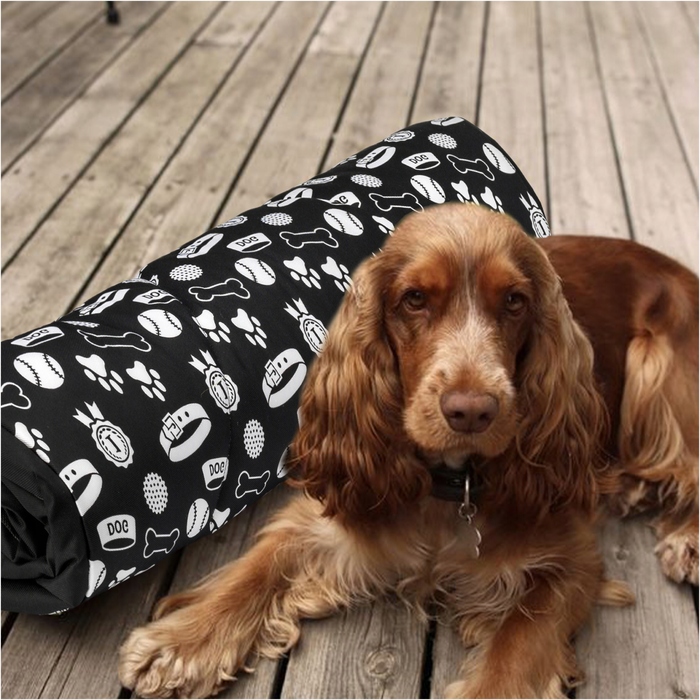 Матрац для собак Dogguru, білий, 100 x 70 см