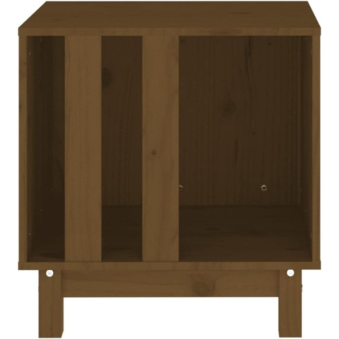 Будка для собаки з масиву сосни 50x40x52 см, медово-коричнева vidaXL