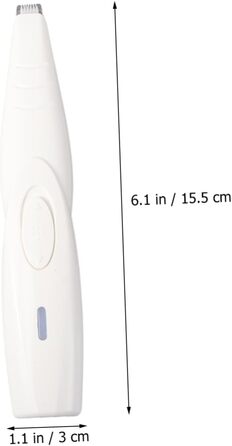 Електричний триммер для собак та котів Yardwe - безшумний, USB, для грумінгу