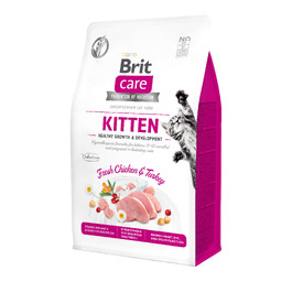 Сухий корм Brit Care Cat Grain-Free для кошенят, 7 кг