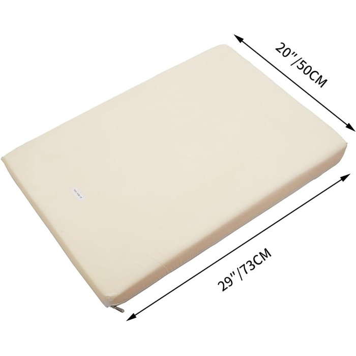 Ортопедичне ліжко для собак Joyelf з піною з пам'яті, середній розмір 74x51x5 см