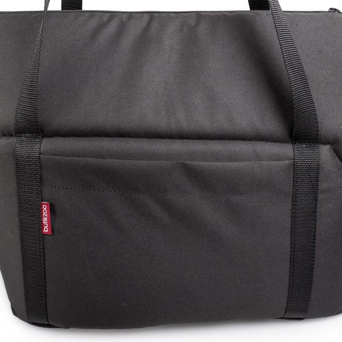 Сумка-переноска для собак та котів, чорна, Minky, 38x28x28 см, до 10 кг