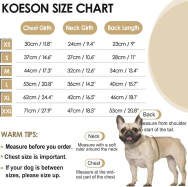 Теплий светр для великих собак KOESON XL, коричневий, різдвяний, еластичний, для пітбулів, італійських хортів, коргі