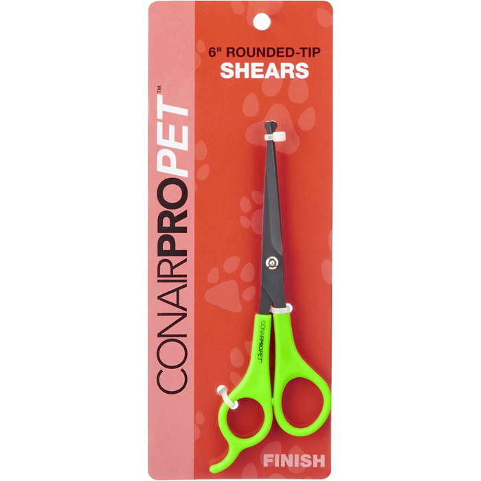 CONAIRPRO ножиці для собак і котів 15,2 см з заокругленими кінчиками, безпечні для грумінгу