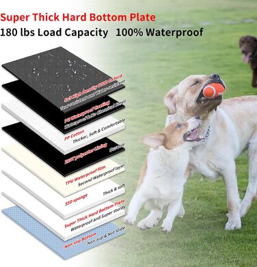 Захисний чохол на сидіння автомобіля для собак Paw Jamboree - великий, для заднього сидіння