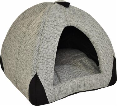 Кішка/песик Нанук: затишна печерка для котів та маленьких собак, 45 см