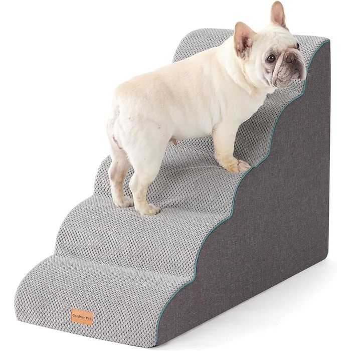 Сходинки для собак Gardner Pet: 35/42 см, 3 сходи, з водонепроникним покриттям, для ліжка, дивана, крісла