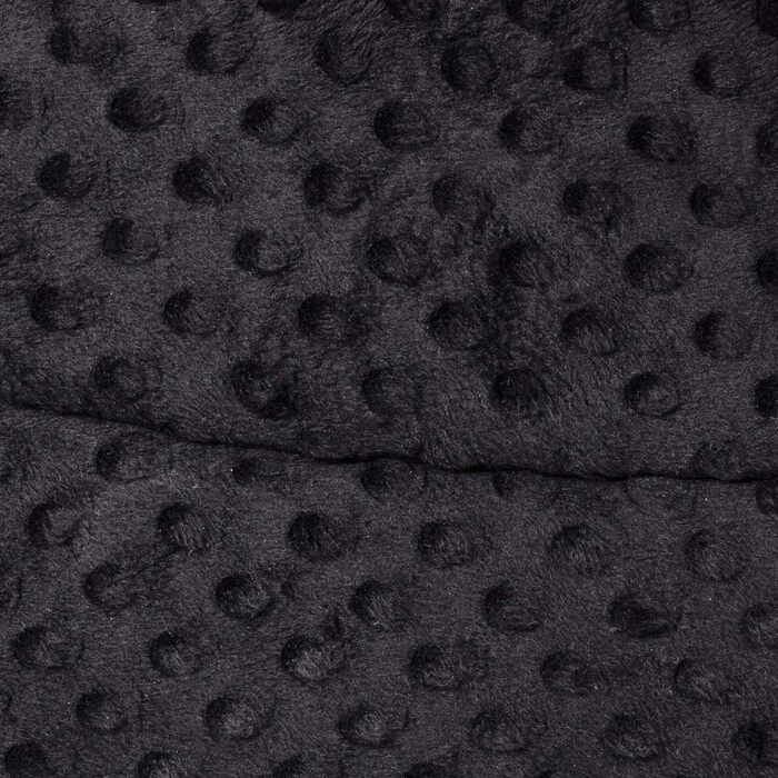 Сумка-переноска для собак та котів чорного кольору (Minky), L (15 кг) - 42 x 29 x 33 см