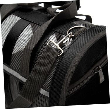 Транспортна сумка для тварин Yardwe: прозора, портативна, регульована, дихаюча для котів