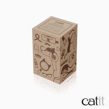 Catit набір щіток для довгошерстих котів, щітки для догляду за шерстю довгошерстих кішок