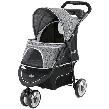 Візок для собак Innopet Allure Cheetah сірий