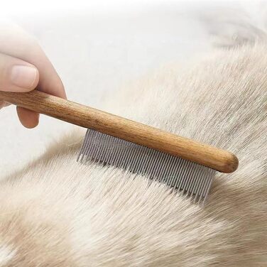 Щітка для собак, інструмент для догляду за шерстю, професійна якість, видаляє шерсть (довгу та коротку)