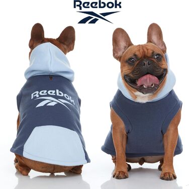 Reebok флісовий худі для собак з отвором для повідка, зимовий теплий светр для малих, середніх та великих порід, преміум якість