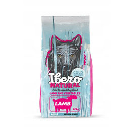 Сухий корм для собак Ibero Cold Pressed Adult M/L Ягнятина, 12 кг