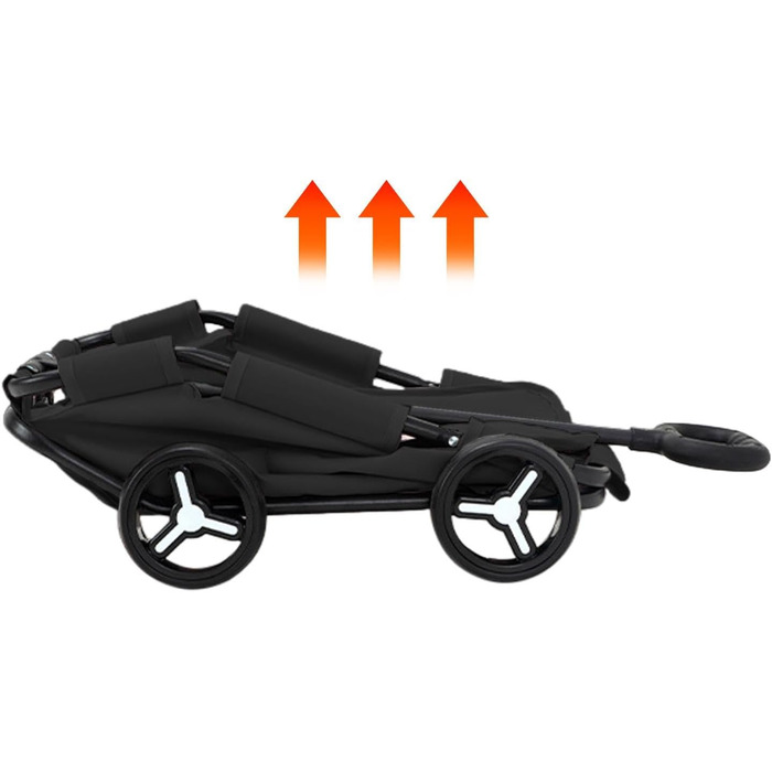 Транспортна клітка для собак та котів на колесах | Складана переносна клітка для собак та котів, чорна