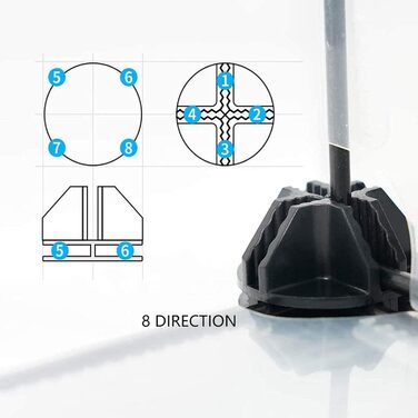 Клітка-загон для домашніх тварин Kathson з пластику, портативна огорожа для кроликів, дрібних тварин, DIY, металевий загон, клітка, для дому та саду, для маленьких кроликів, котів, морських свинок, їжаків, щурів (12 шт. [35,8 x 45,7 см) (12 шт. (34,8 x 34