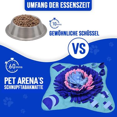 PET ARENA Килимок для собак - килимок для нюхання, інтелектуальна іграшка, великий розмір, багато кольорів