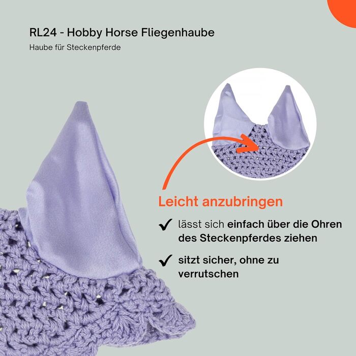 Набір аксесуарів для хобі-коня RL24 (6 предметів): вуздечка зі шнуром, ковдра та накидка від мух світло-бежевого кольору, вуздечка чорного кольору, багатокольоровий транспортний мішок для коня на палиці, аксесуари для коня на палиці (накидка від мух фіоле