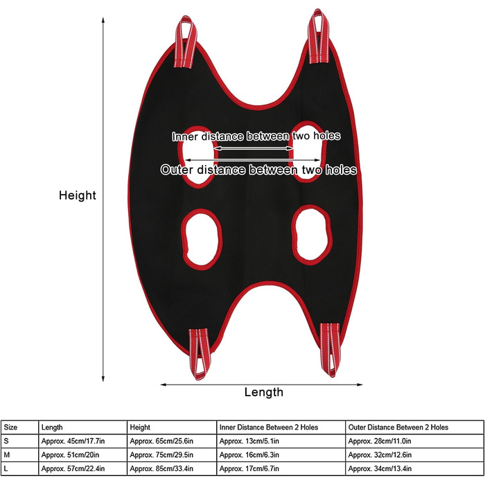 Гамак для грумінгу собак EVTSCAN, чорний, S. З набором для догляду за тваринами: щітка для вичісування та ножиці для стрижки нігтів
