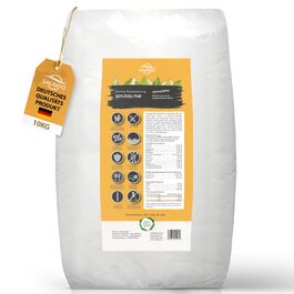 Сухий корм для котів SALiNGO Premium з птицею (Geflügel Pur), беззерновий, 10 кг — 90% м'яса, 10% овочів, без цукру та штучних добавок